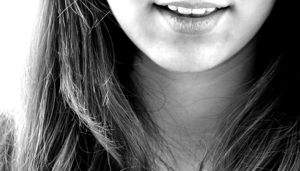 smile close up